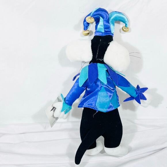 Looney Tunes Sylvester the Cat Jester Outfit Plush Vintage 1997 12" New w/ Tags - Picture 4 of 9